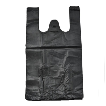 Black Plain Bags 40um